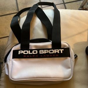 Vintage 90s polo sport bag